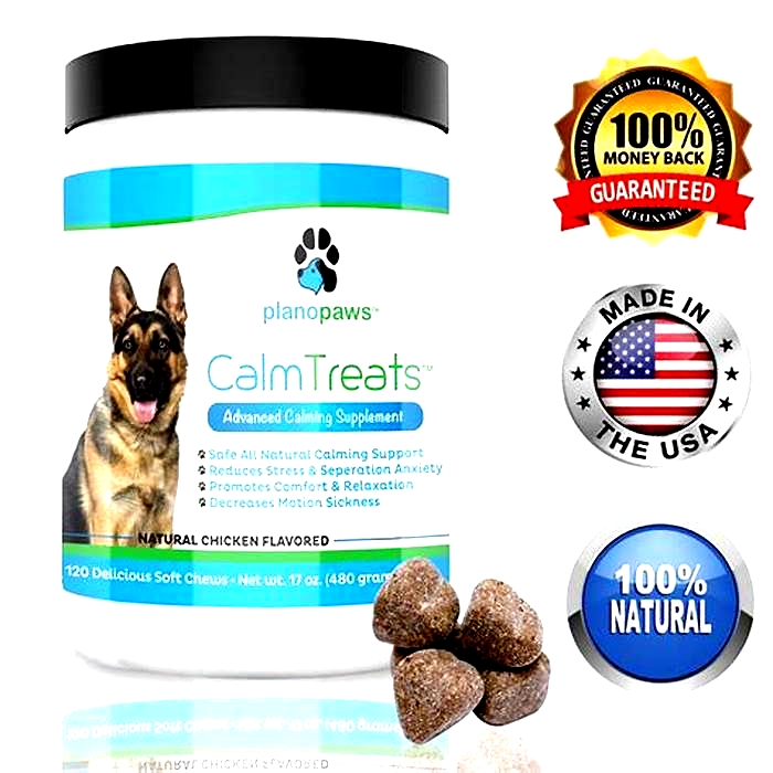 all natural dog calming treats