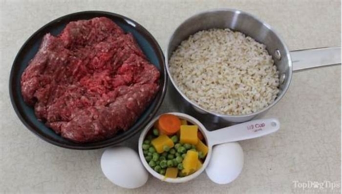 beef homemade dog food recipe