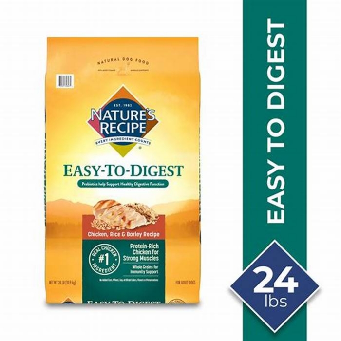 best dog food easy to digest