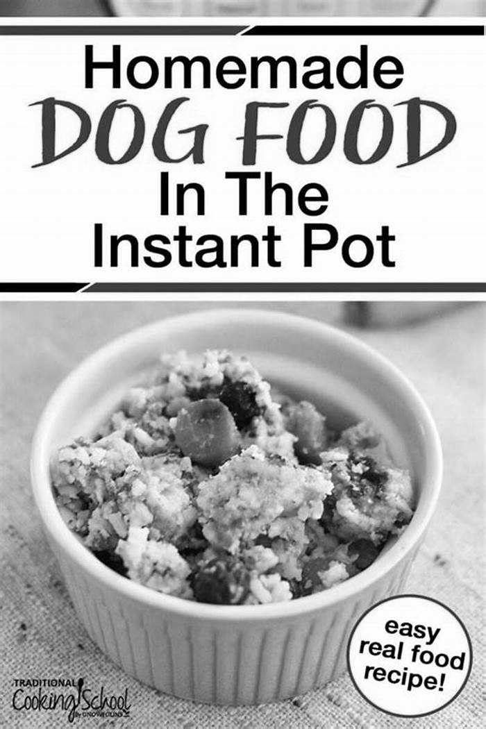 complete homemade dog food recipe