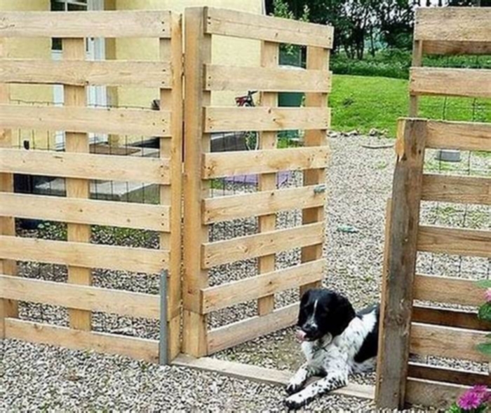 diy easy dog fence