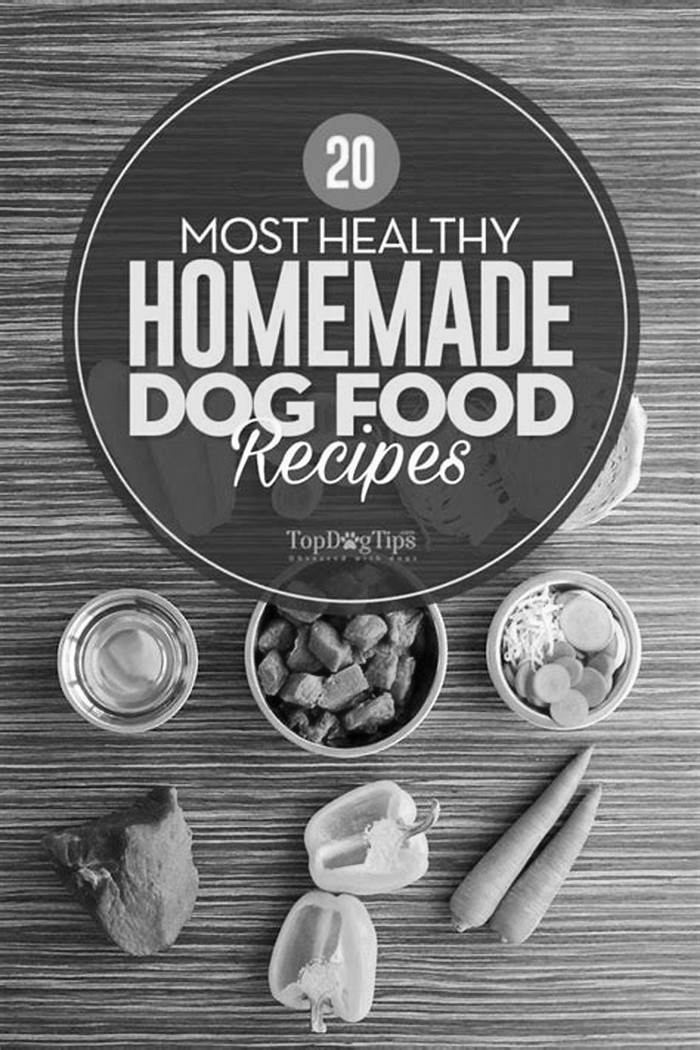 dog nutrition homemade food