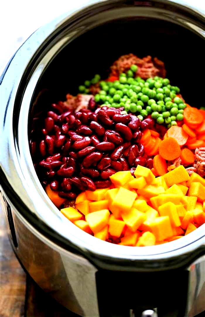 easy homemade dog food crockpot