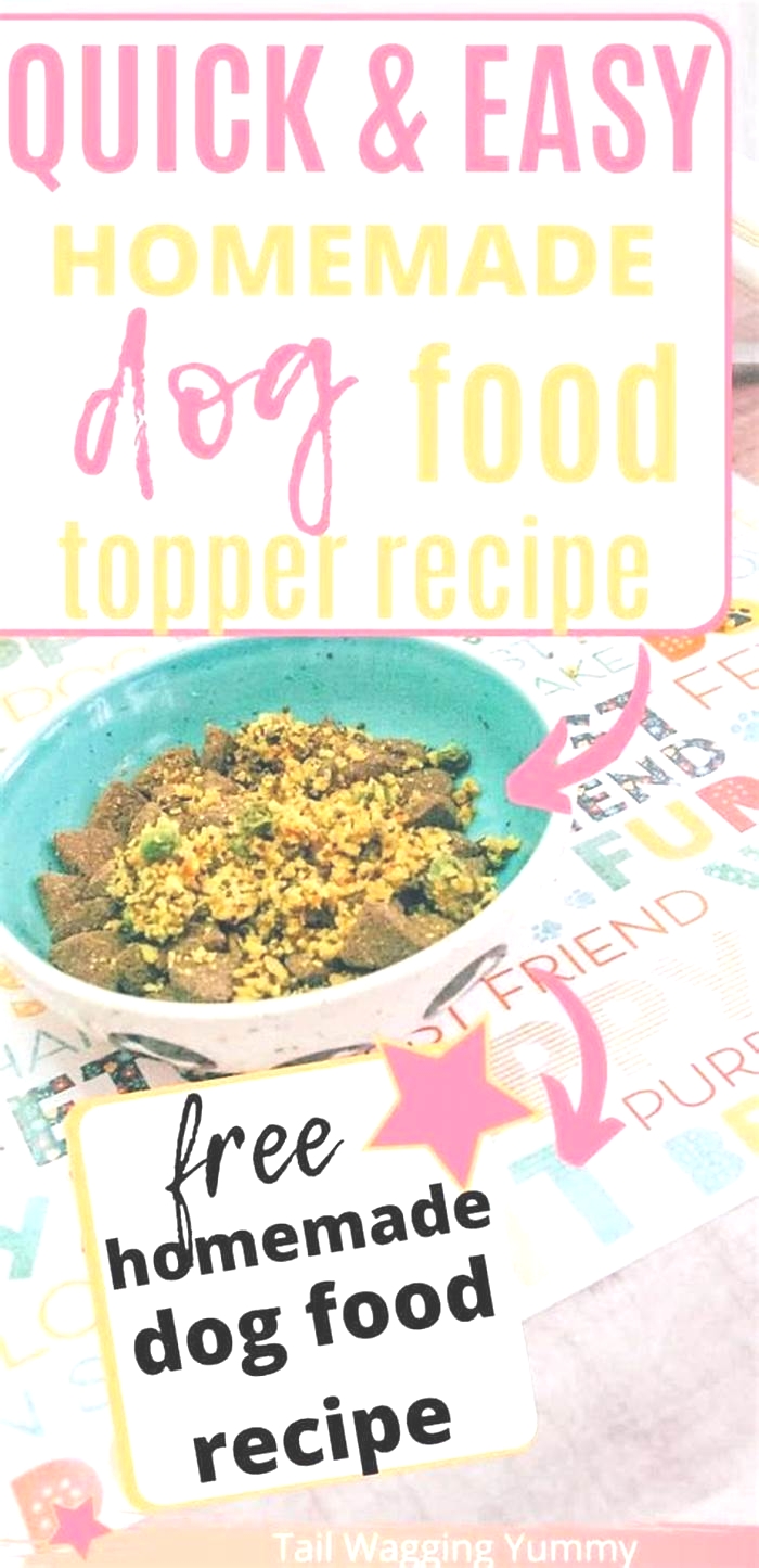 easy homemade dog food topper