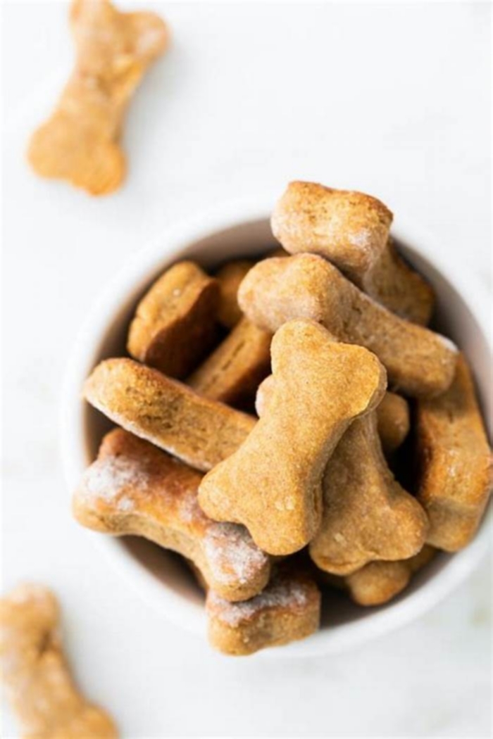 easy homemade dog treats with peanut butter