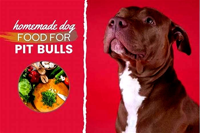 healthy dog food recipes for pitbulls