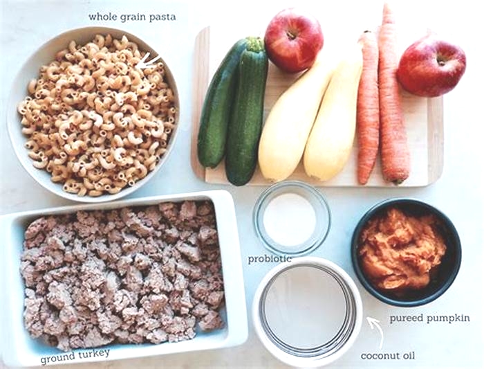 healthy homemade dog food ingredients