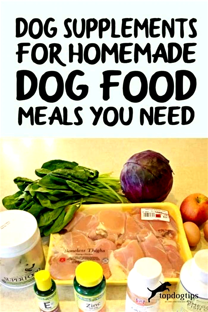 homemade dog food additives