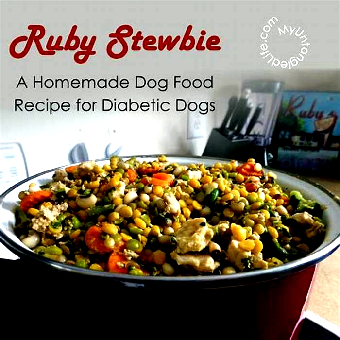 homemade dog food diet diabetes