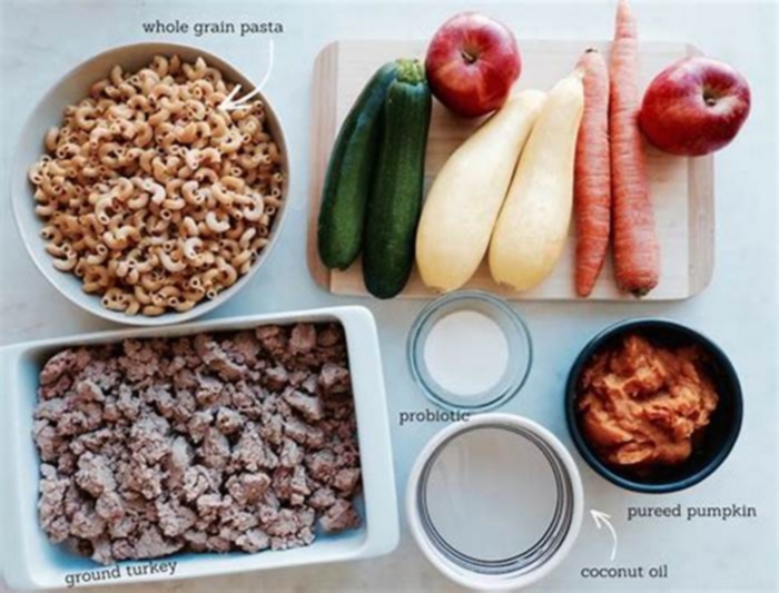 homemade dog food ingredients