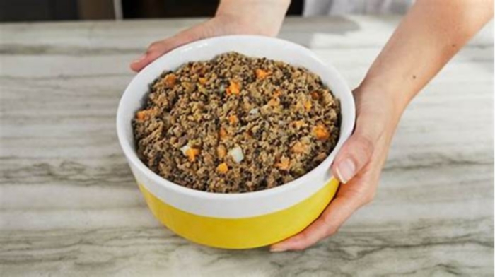 homemade dog food lamb