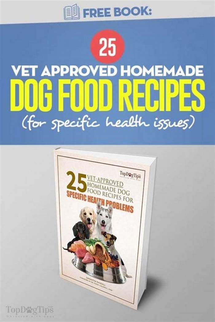 homemade dog food recipes book