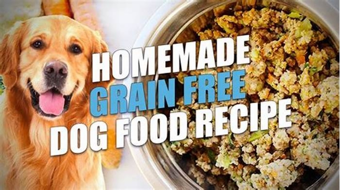 homemade dog food recipes grain free