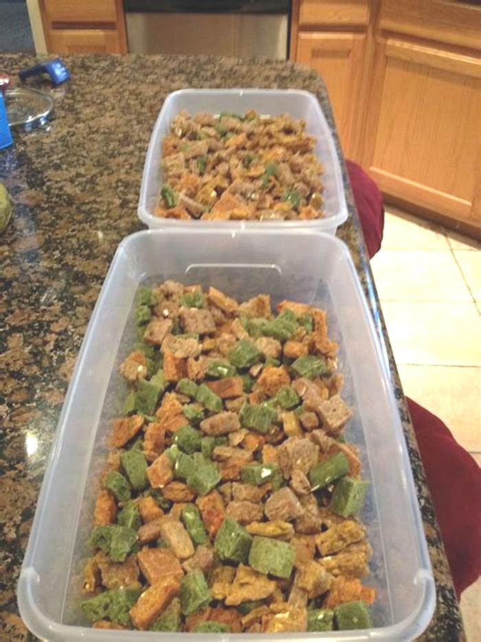 how to make dry dog food at home