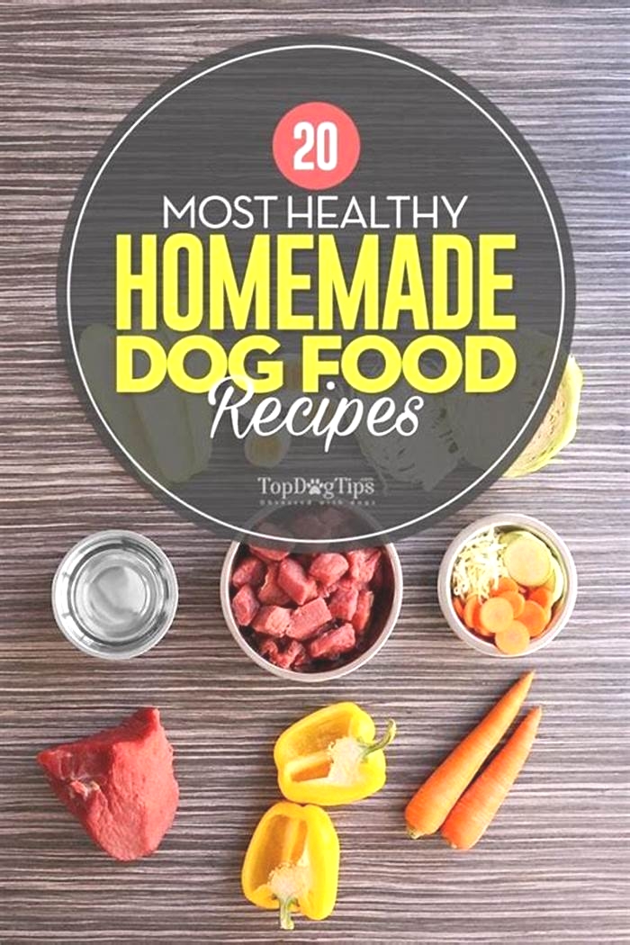 recipes for healthy homemade dog food